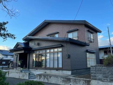 青森市　K様邸　外壁金属サイディングカバー工事