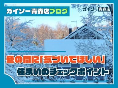 「冬の間に気付いてほしい」住まいのチェックポイント