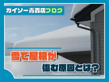 ～雪害～雪で屋根が傷む原因とは？